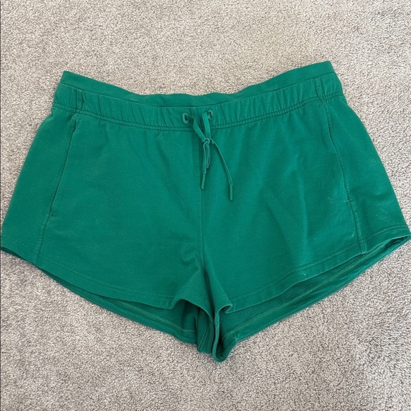 lululemon athletica Pants - lululemon athletica Green Inner Glow High Rise Shorts 3”